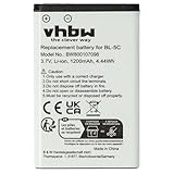 vhbw Akku kompatibel mit Nokia 100, 101, 106 Dual SIM, 207, 208, 215, 220 Dual SIM Handy Smartphone...