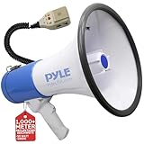 Pyle Megaphon mit Sirene, Signalhorn– Siren Megaphone– Megafon mit Aufnahmefunktion & Aufladbare...