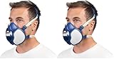 3M Atemschutzmaske mit integrierten Filtern 4255+, A2P3 Organische Dämpfe für...