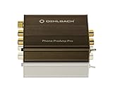 Oehlbach Phono PreAmp Pro - Phono-Vorverstärker - für Plattenspieler mit MM- oder MC-Tonabnehmer,...