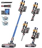 MIBODE 45000Pa/550W/70Mins Akku Staubsauger, 1.6L Staubsauger Kabellos Super Leise mit Smart...