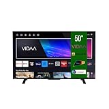 Toshiba Smart VIDAA TV 50 Zoll Ultra HD 50UV2363DA 4K 50 Zoll TV LED TV kompatibel mit Alexa,...