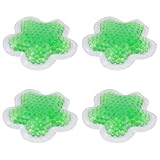 MOLUCKFU 4 Wiederverwendbare Gelkissen für Wärme und Kältetherapie Schmerzlinderndes Gelkissen...