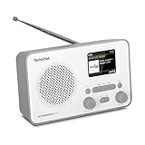 TechniSat TECHNIRADIO 6 IR – portables Internetradio (DAB+, UKW, WLAN, Bluetooth, Farbdisplay,...