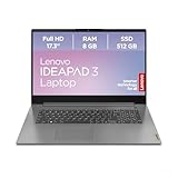 Lenovo IdeaPad 3 17ABA7 Laptop | 17.3' FHD 1920 x 1080 Display | AMD Ryzen 5 5625U | 8GB RAM | 512GB...