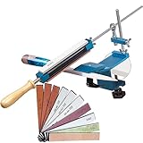CWOVRS Messerschärfer Profi, Professioneller Messerschärfer mit Schnellspann-Design, Festwinkel...