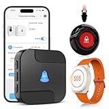 CallToU WiFi Tuya Smart Notfallknopf für Senioren,tragbares Notfallarmband Notrufknopf für...