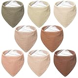 Bearmoss Lätzchen Baby Dreieckstuch Musselin Halstuch Baby für Junge und Mädchen,100% Baumwolle...