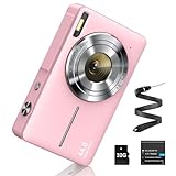 Digitalkamera 1080P 44MP Fotokamera FHD Fotoapparat mit 32G Karte 16X Digitalzoom Digital Kamera mit...