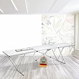 mako Tapeziertisch Profi Alu-tec, 298 x 60 x 78 cm, Multifunktionstisch mit Alu-Rahmen, 5 mm Starke...