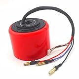 NEIQIUWING 70 Elektrisches Rad Bürstenloser Nabenmotor Longboard Räder Scooter 150W mit Hall