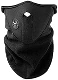 zalati Sportmaske, halbes Gesicht, Sturmhaube, Neopren & Fleece, Halswärmer für Fahrrad, Motorrad,...