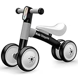 XIAPIA Kinder Laufrad Lauflernrad Erstes Fahrrad mit 4 Räder ohne Pedal, Baby Rutschrad Spielzeug...