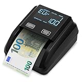 ZENACASA Geldscheinprüfer und Geldzählmaschine 2in1 mit Touchscreen- Einzeln einlegen -...