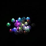 SALALIS LED-Kugellichter mit Farbwechsel für Festival-Nachtdekoration, 100 Stück/Lot für...
