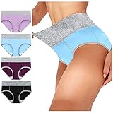 Haiorziyou UnterwäSche Frauen Sexy Unterhosen Hipster Panties Damen High Waist Nahtlos Slip...