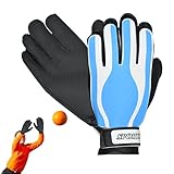 Torwarthandschuhe, Fußball-Torwarthandschuhe für Erwachsene, Stoßdämpfung, Fußballzubehör für...