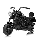 ZoomBuggy Elektro Motorrad Kinder, 6V Motorrad mit Soft Start und Federung, Kinder Elektroauto mit...