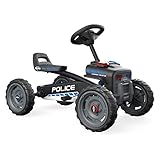 Berg Pedal-Gokart Buzzy Police mit soundbox | Kinderfahrzeug, Tretauto, Sicherheit und Stabilität,...