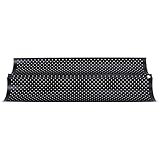 Housoutil Backform Wellenförmiges Baguette Backblech Größe S Schwarz 2 Schlitze Antihaft...