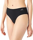 Adidas Unterhosen Damen - Brazilian Slip (Gr. XS - XXL) - bequeme Unterwäsche, Schwarz-gem., S