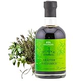 Hallingers Kräuter Balsamico 3% Säure - Gourmet-Essig für Salate und zum Verfeinern von...