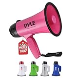 Pyle Megaphon mit Sirene, Signalhorn – Siren Megaphone – Mini Megafon Kinder & Erwachsene 20W,...