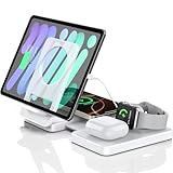 Wireless Charger für Apple, 4 in 1 Drahtlose Ladestation für iPhone 16 Pro Max/15/14/13/12-Serie,...