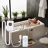 Tauchsieder Mit Thermostat- 1200W Badewannenheizung，30–43 °C Intelligente...