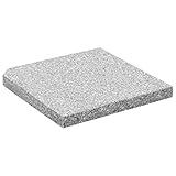 vidaXL Schirmgewicht 25 kg Granitplatte Sonnenschirmständer Schirmständer