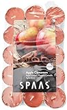 SPAAS 30 Duft-Teelichter, ± 4,5 Stunden - Apple Cinnamon