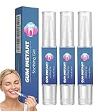 Zahnfleisch-Reparaturgel, Stark aufhellende Zahnpasta, Zahnaufhellungsserum-Stift zur Entfernung von...