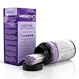100 Keton Teststreifen für den Selbsttest | Ergebnis in 45 Sekunden | Einfache Urin-Teststreifen...