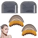 2 Stück Lymphatische Gesichtsbürste Gesichtsmassagebürste für Lymphdrainage Sanfte...