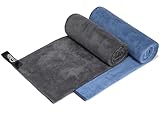 ZYXBBD Fitness Handtuch I 2er Sporthandtuch Fitnessstudio 100 x 50 cm - Rutschfestes...