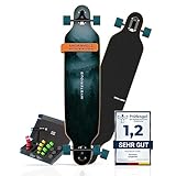 Sporterra Longboard [Oster-Angebot] - Longboard Erwachsene und Kinder - Optimiert bis ins kleinste...