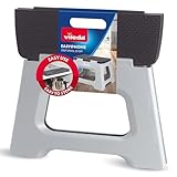 Vileda Tritthocker klappbar 23cm - für Erwachsene & Kinder bis 150kg - Inkl....