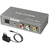 Ozvavzk HDMI ARC Adapter Digital Analog Wandler HDMI ARC Audio Extractor 192kHz Optische Toslink...