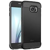 JETech Dünne Hülle Kompatibel mit Samsung Galaxy S6, Dünne Handyhülle mit Stoßdämpfung und...