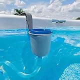 Intex Deluxe Oberflächenabsauger 28000 - Poolreiniger mit verstellbarer Halterung, herausnehmbarem...