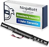 NinjaBatt A41-X550E Akku für Asus X450 X450E X450FJ A450J A450E X550E X550D X550V X550Z X550DP...