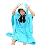 -Strandtuch – weiches Kinder-Badehandtuch – schnelltrocknender, atmungsaktiver Bademantel für...