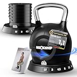 NEOLYMP Kettlebell Set 1,5-10 kg - 7-in-1 Kettlebell verstellbar für Ganzkörper-Workout Zuhause -...