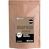 Wohltuer Bio Roh Guarana Pulver in Rohkostqualität I Wildsammlung aus dem Brasilianischen...