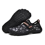 COLLBATH 1 Paar vorgelagerte Schuhe Kinder Wasserschuhe für Damen Kinder schnell trocknende Schuhe...