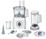 Bosch Kompakt-Küchenmaschine Multi Talent 3 MCM3200W, 30 Funktionen, Universalmesser, Schneiden und...