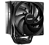 be quiet! Pure Rock 3 Black Luftkühler, sehr hohe Kühlleistung, 4 Hochleistungs-Heatpipes mit...