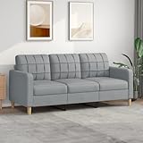 Gecheer 3-Sitzer-Sofa Schlafsofa Sofabett Loungesofa Gästesofa Polstersofa Stoffsofa Bettcouch...