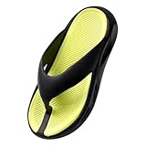Monissy Herren Sommer Zehentrenner Männer Badelatschen Flipflops V2 Sandalen für Erwachsene Slides...