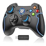 EasySMX PC Gamepad, Wireless Controller, Gaming Controller für PS3/PC(Windows...